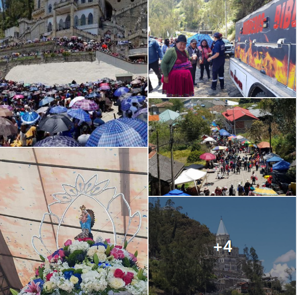 FIESTAS DE LA VIRGEN DEL ROCIO EN BIBLIAN RADIO TENTACION ECUADOR